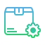 Monitor and gear icon representing unified business applications